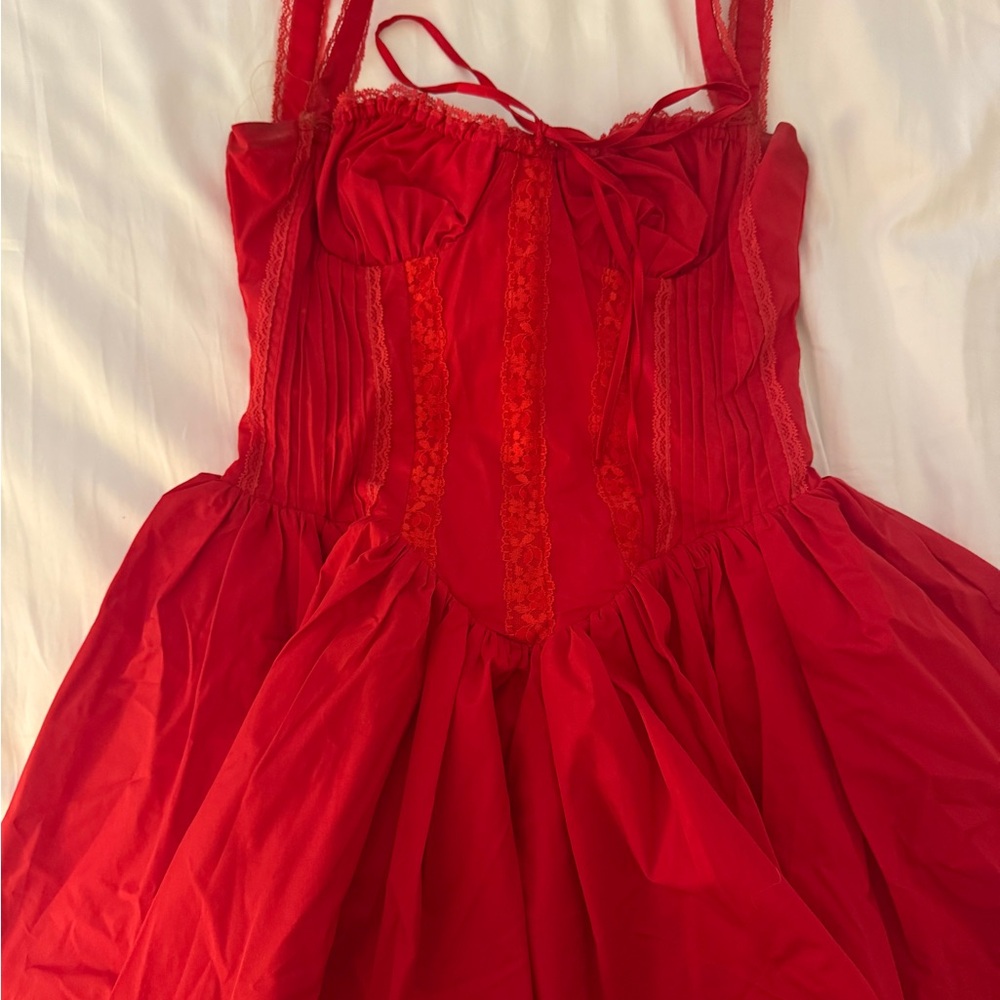 House of CB PIETRA
Cherry Corset Mini Dress - Picture 3 of 5